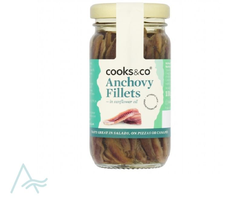 COOK CO ANCHOVY FILLET 100G
